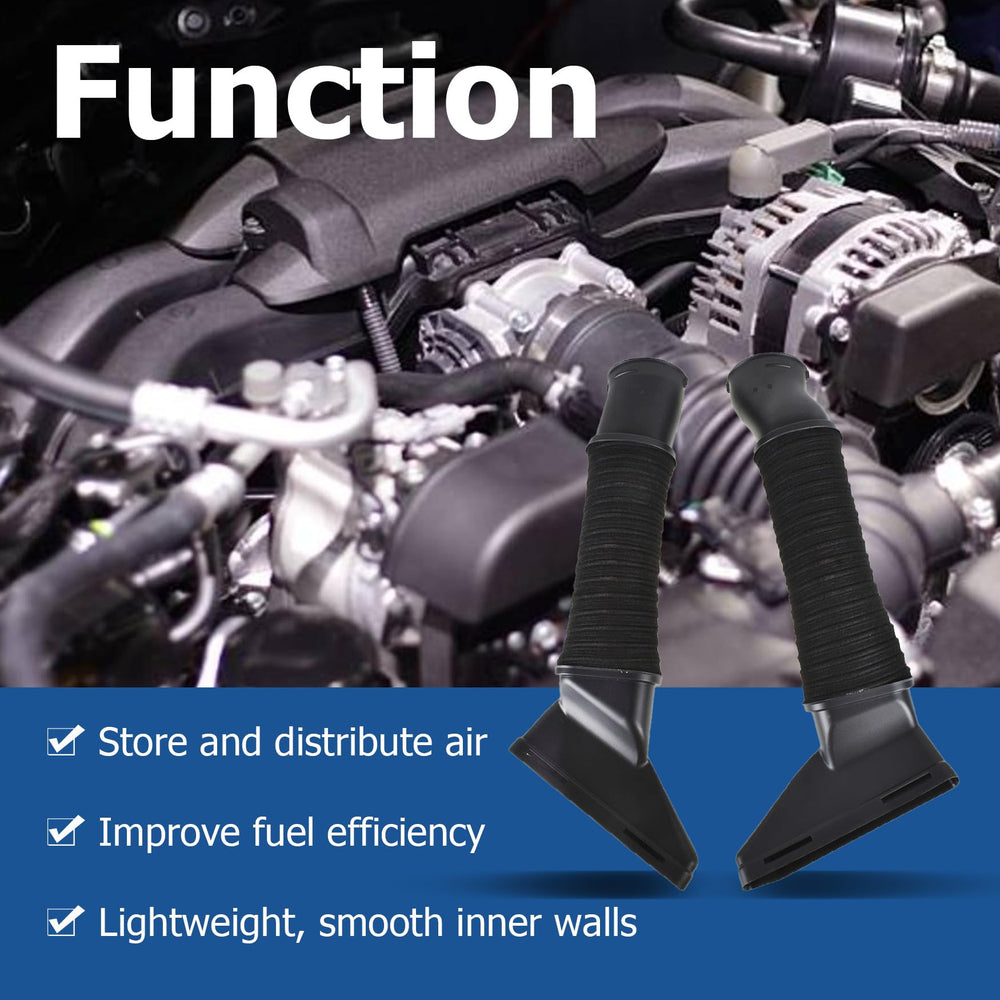 WFLNHB intake hose label with part number showing compatibility benefit