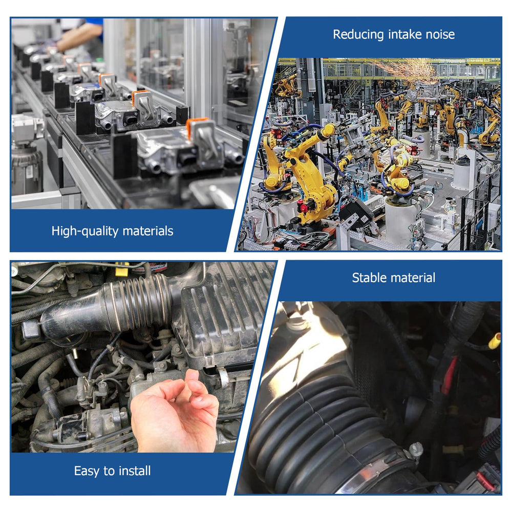 WFLNHB intake hose on workbench during install showing easy replacement benefit
