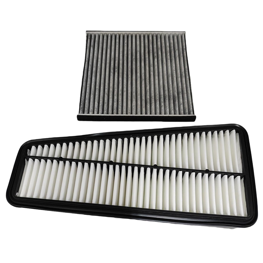 WHEELZEN engine filter close-up pleats capturing dust for improved airflow