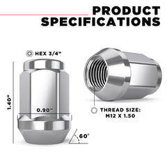 White Knight close-up of threads showing precision machining and strength
