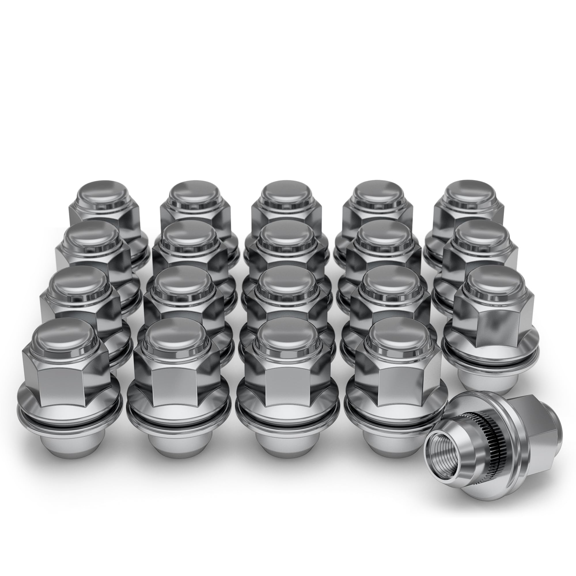 White Knight front packaging showing 20-pack and chrome finish benefit durability