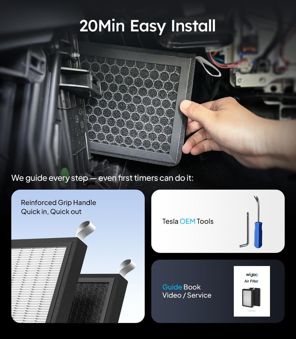 Wigoo label and orientation marks ensuring correct installation benefit