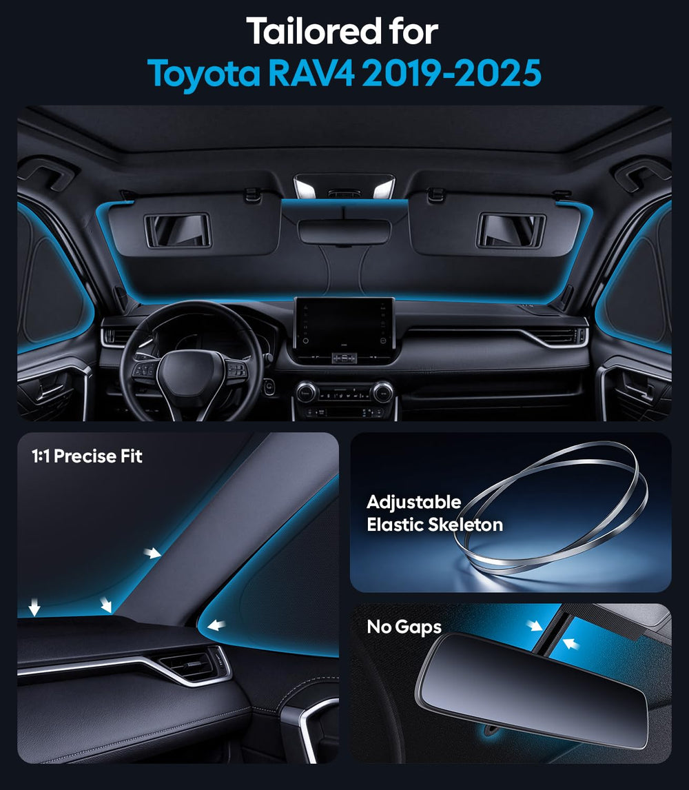Wigoo rear hatch shade installed offering full back-window coverage