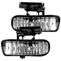 WILD BEAR front view fog lights showing clean clear lens and improved visibility