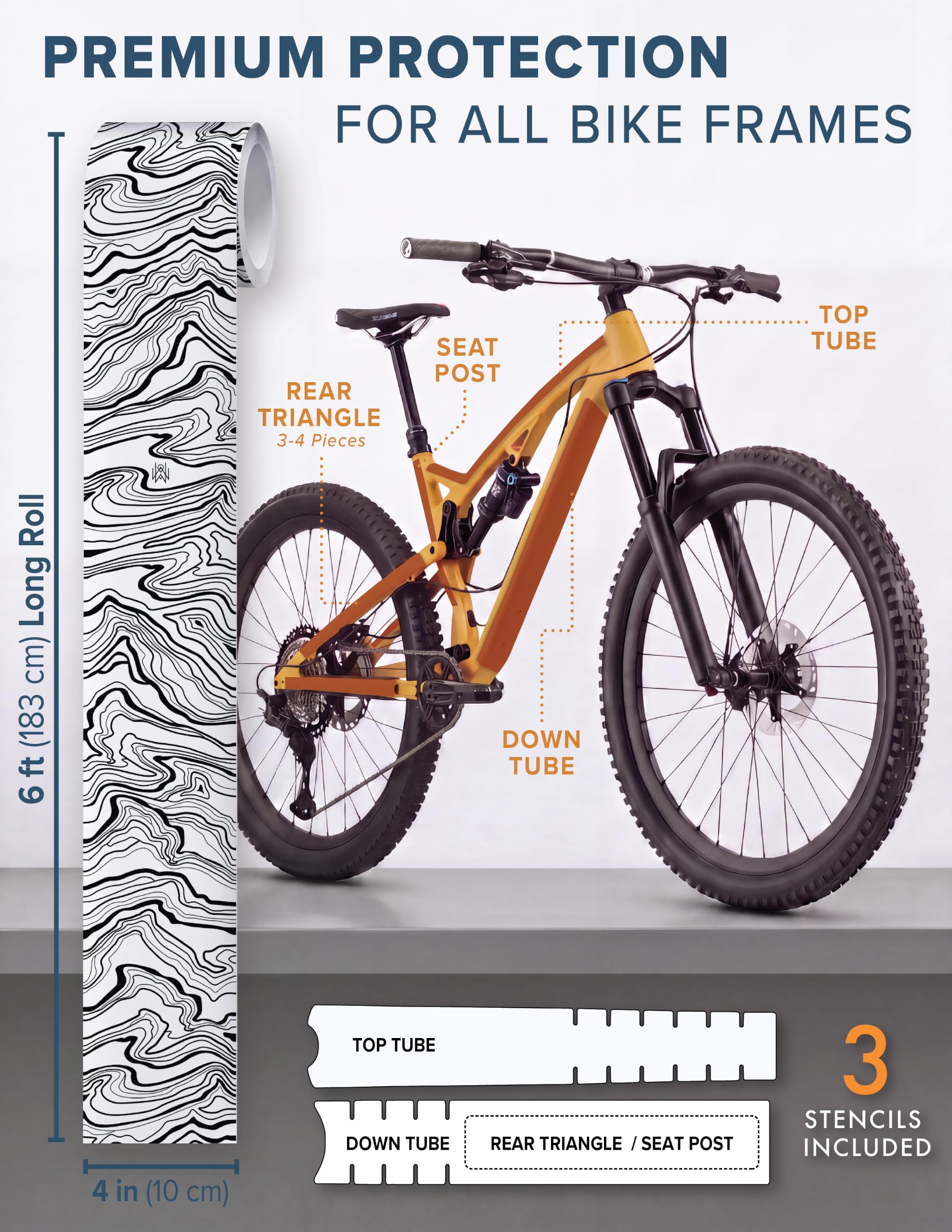 WilderWild hand tool and stencils included for precise cuts and easier installs