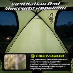 WildFinder fabric close-up showing waterproof PU3000mm protection
