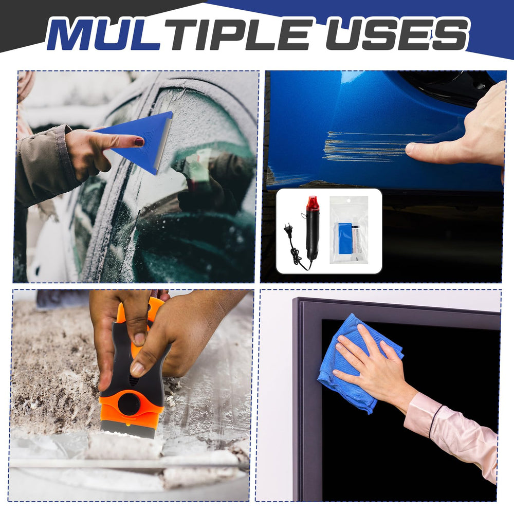 WILLBOND squeegee and towel pair for clean wiping and streak-free finishing