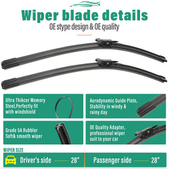 WINDSMILE aerodynamic frame detail reducing wind lift and lowering noise