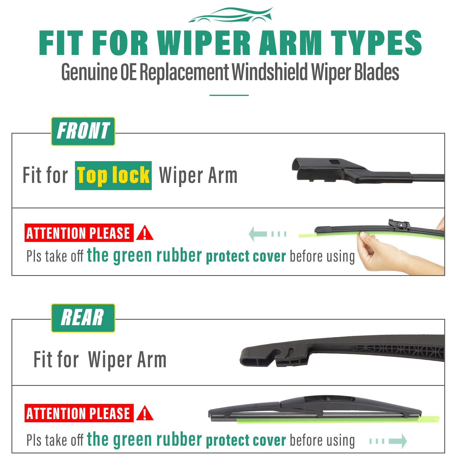WINDSMILE size comparison scaled to show correct 24, 19, and 10 inch lengths
