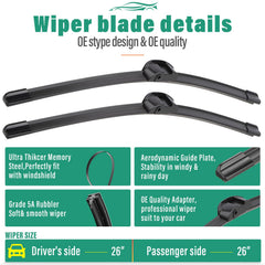WINDSMILE aerodynamic frame detail reducing wind lift and lowering noise