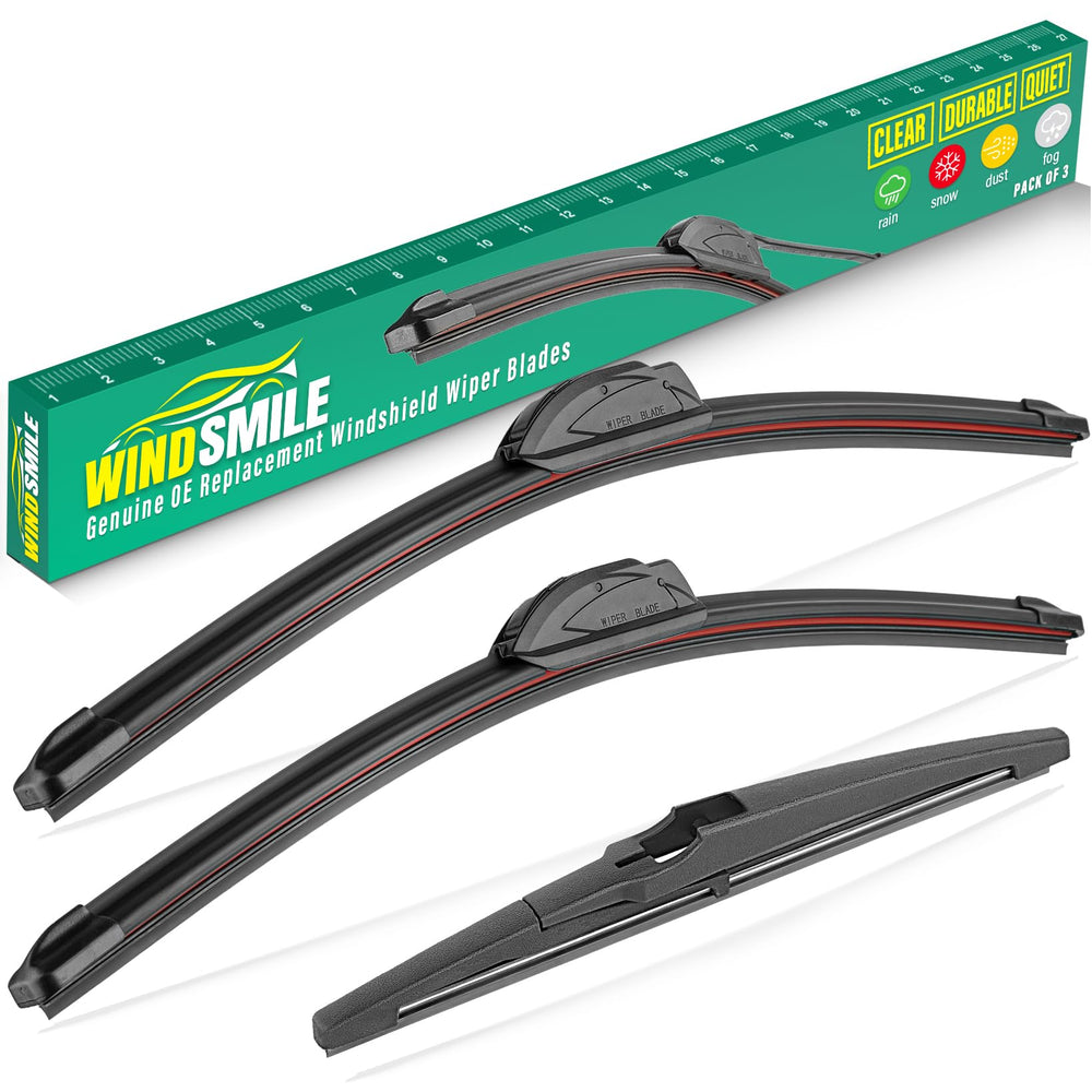 WINDSMILE front packaging showing full Sorento wiper set and fitment benefit