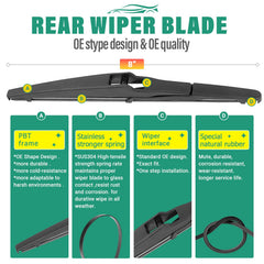 WINDSMILE installed 26" driver blade on Scion xD improving highway visibility