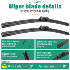 WINDSMILE rubber edge detail demonstrating durable UV-resistant material