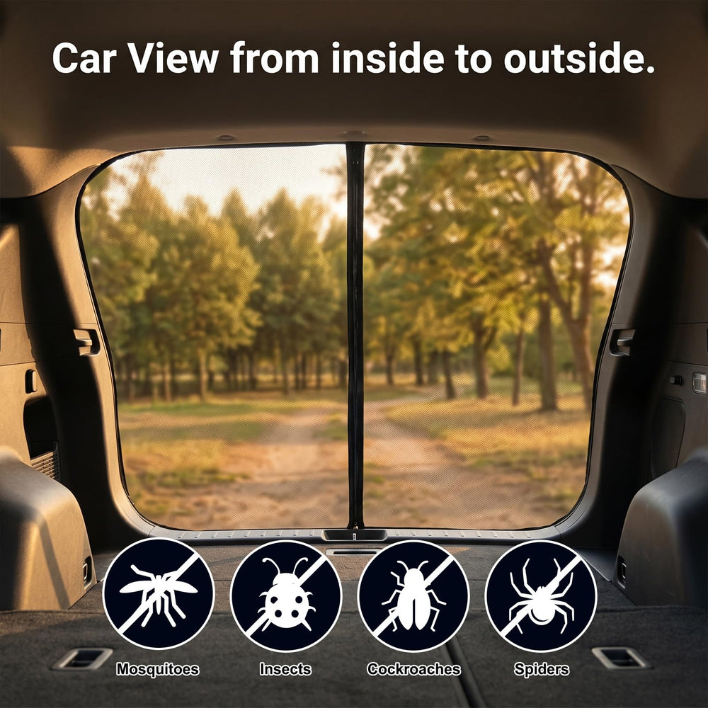 Wingsflee dual zipper panel showing easy entry and exit convenience