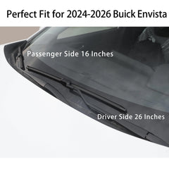 WINNERS blades installed on a 2024 Buick Envista improving road visibility