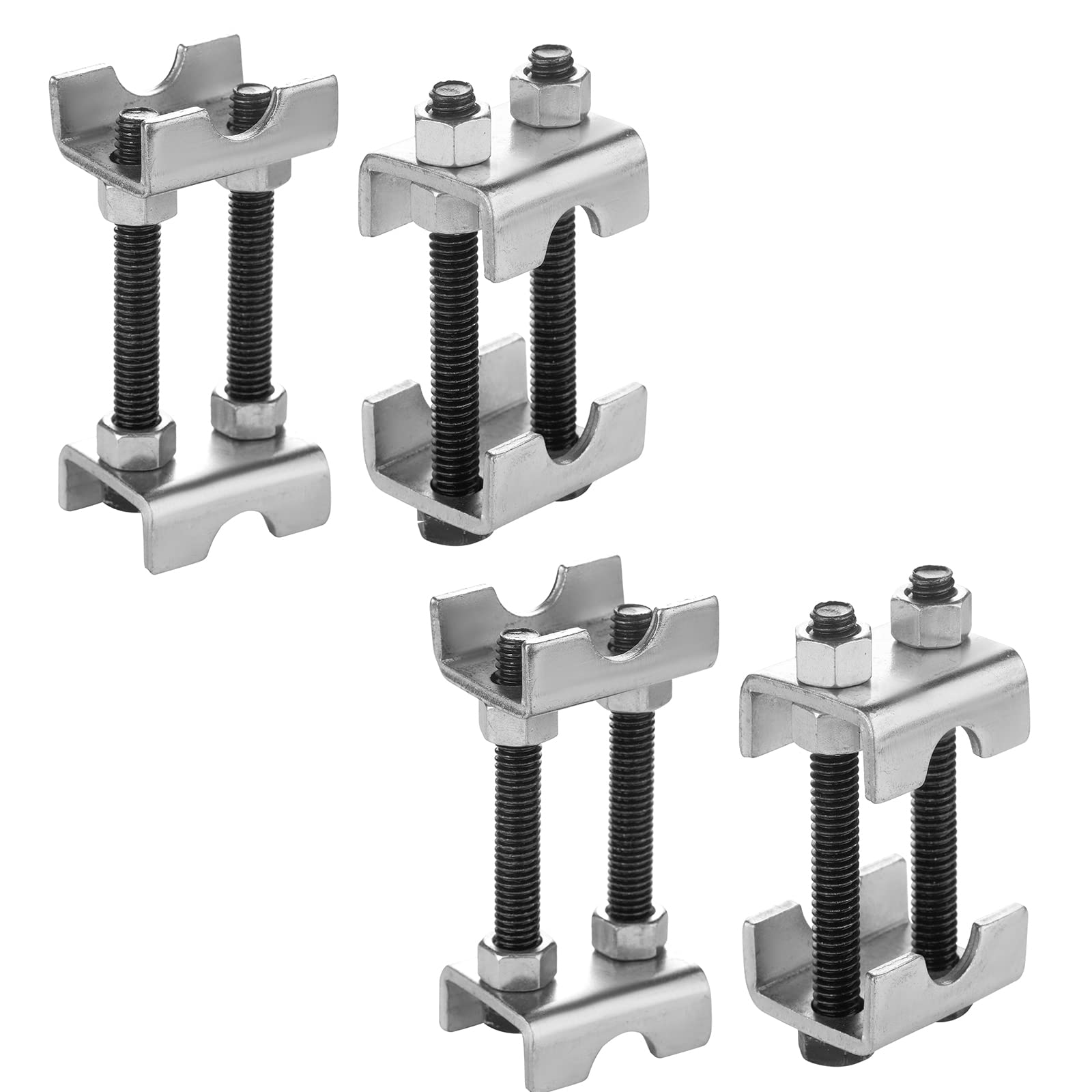 WINTOWIN front view of 4-pack spacers showing compact durable steel design and value