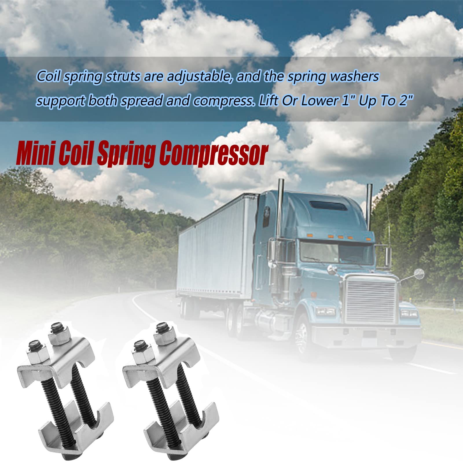 WINTOWIN installed on rear suspension demonstrating stable lowered or lifted stance