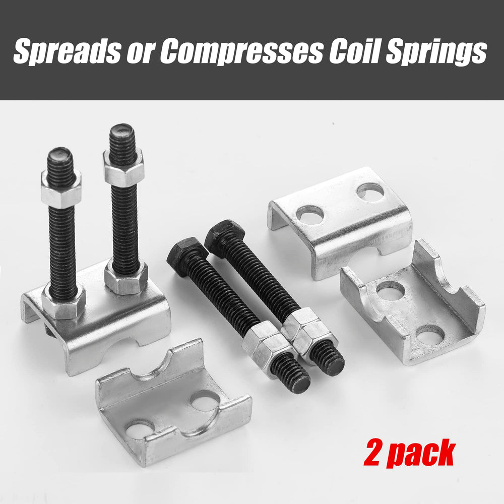 WINTOWIN spacers fitted on a coil spring illustrating added clearance benefit