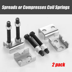 WINTOWIN spacers fitted on a coil spring illustrating added clearance benefit