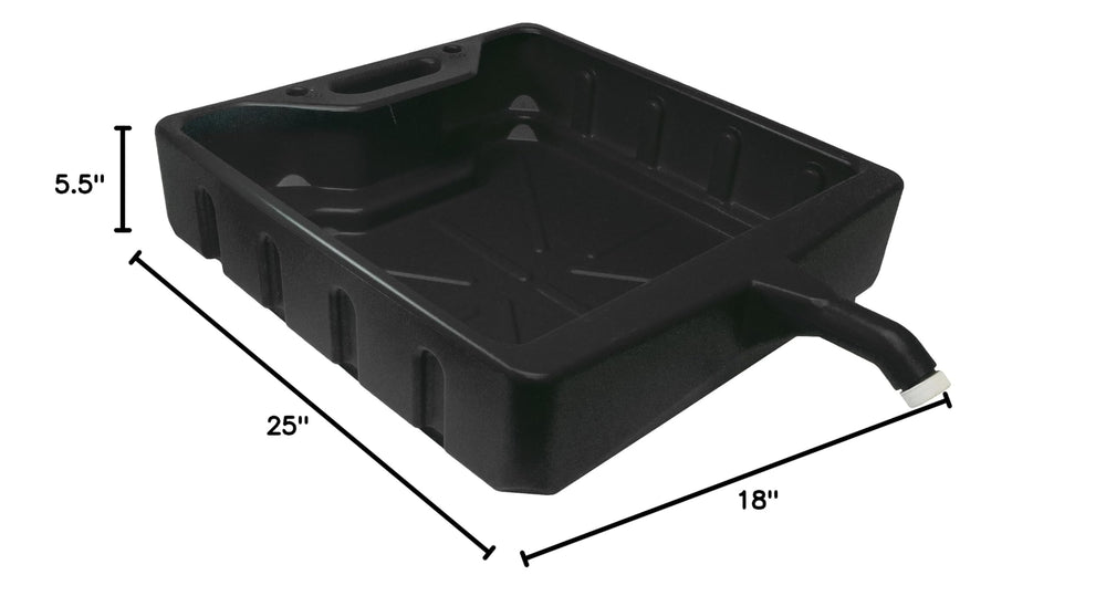 WirthCo Funnel King under vehicle for scale showing low profile that fits low clearance