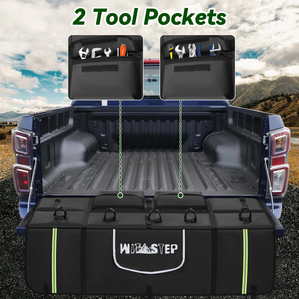 WITSTEP pad installed carrying five bikes securely for trail transport