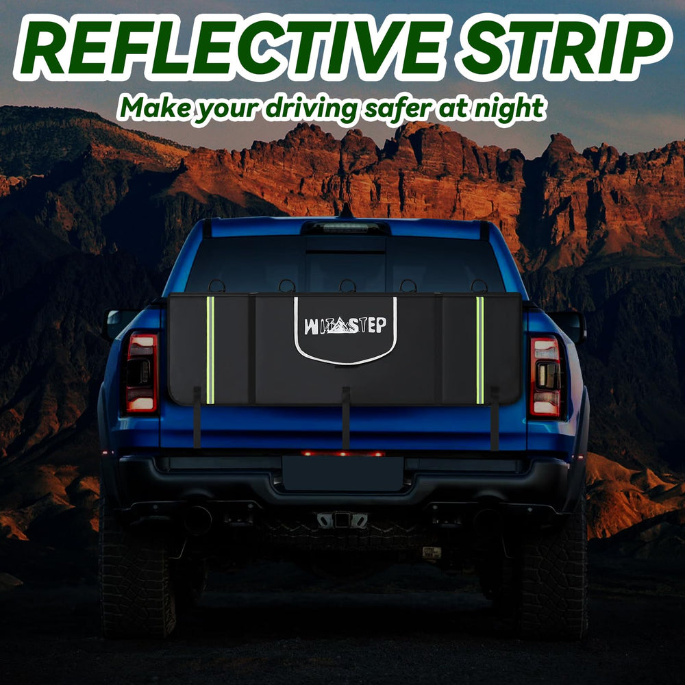 WITSTEP rear access window exposing tailgate handle and camera access