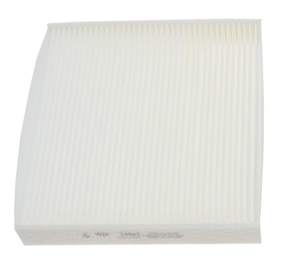 Wix 24483 front view showing panel filter and clean fit for easy replacement