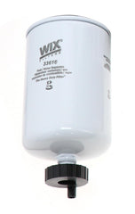 WIX 33616 front view showing label and threaded base for easy identification and quick replacement