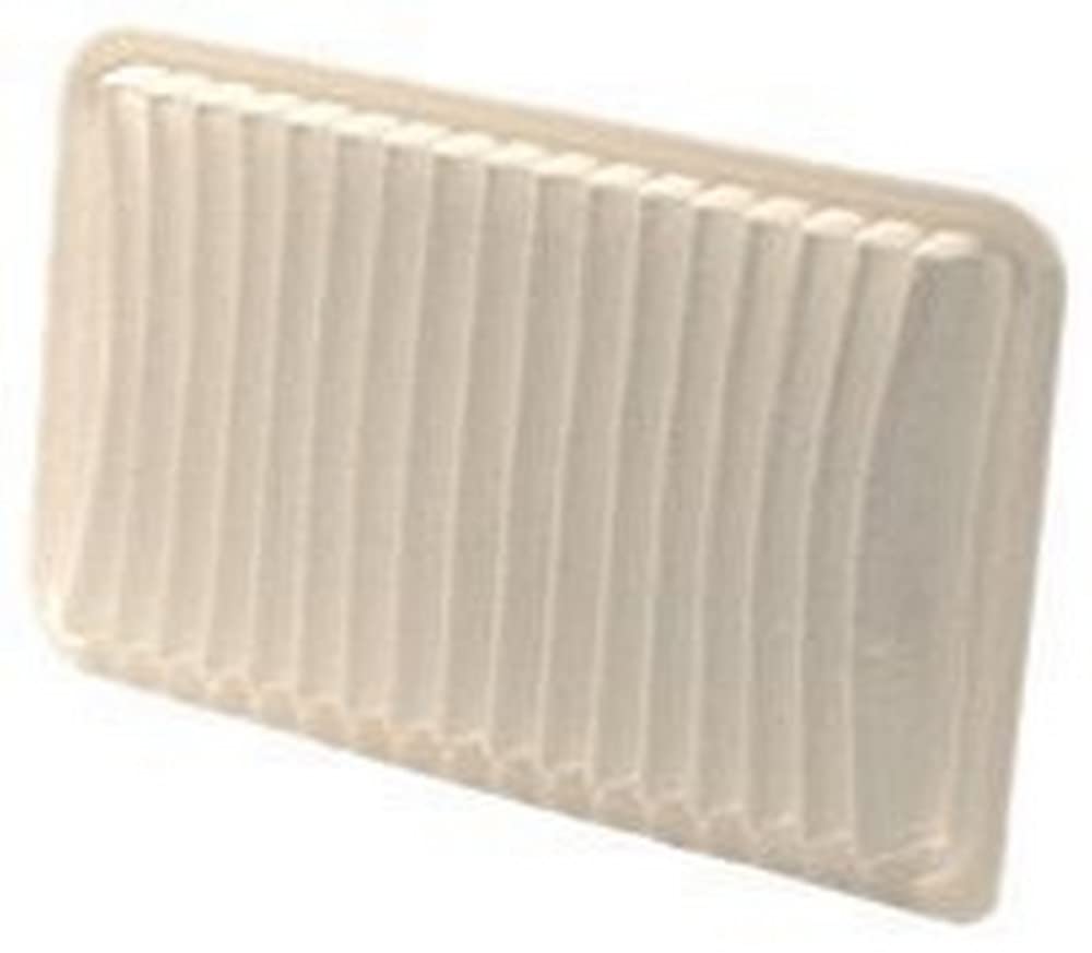 Wix 46673 front view showing full filter and label, protects engine from dust