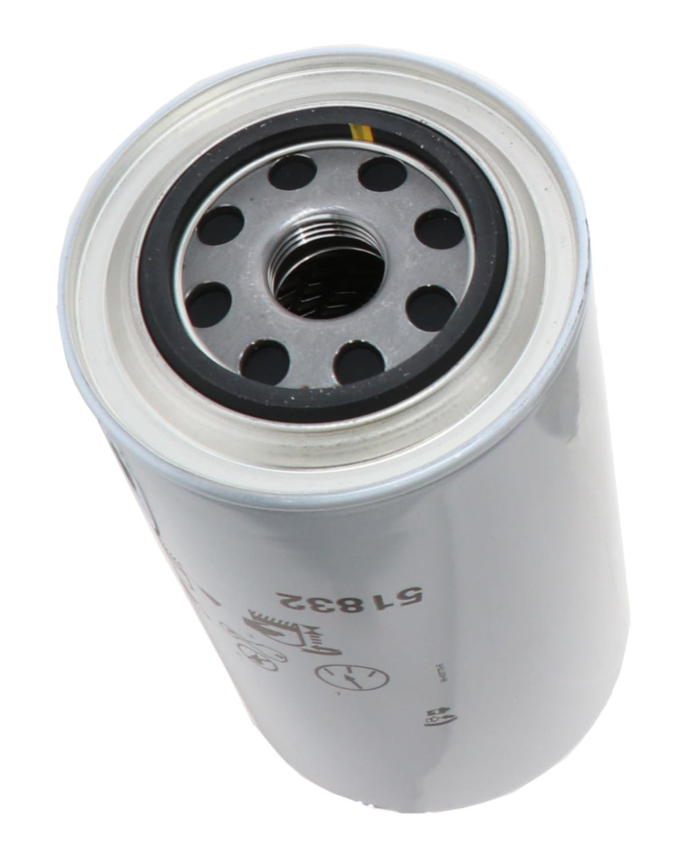 Wix 51832 inner element and center tube close-up demonstrating durability