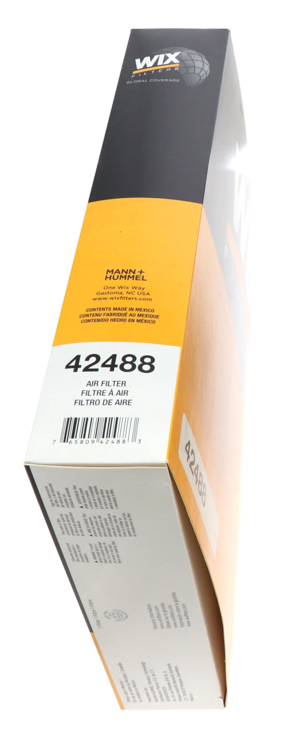 WIX panel beside a ruler showing dimensions and scale, helps confirm correct fit