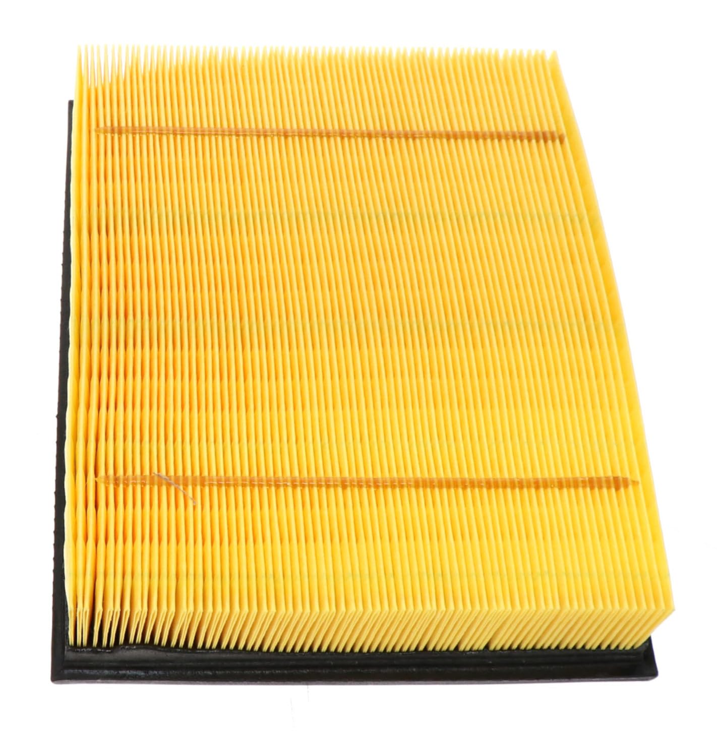 Close-up of WIX urethane soft sealing gasket on filter panel, ensures reliable seal