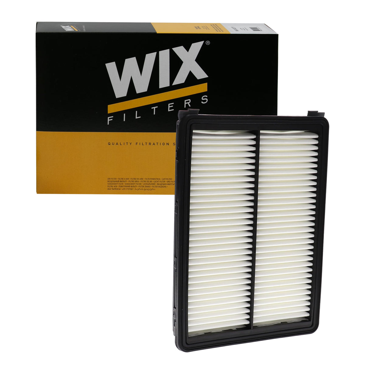 WIX WA10271 front view showing filter shape and fit for protection