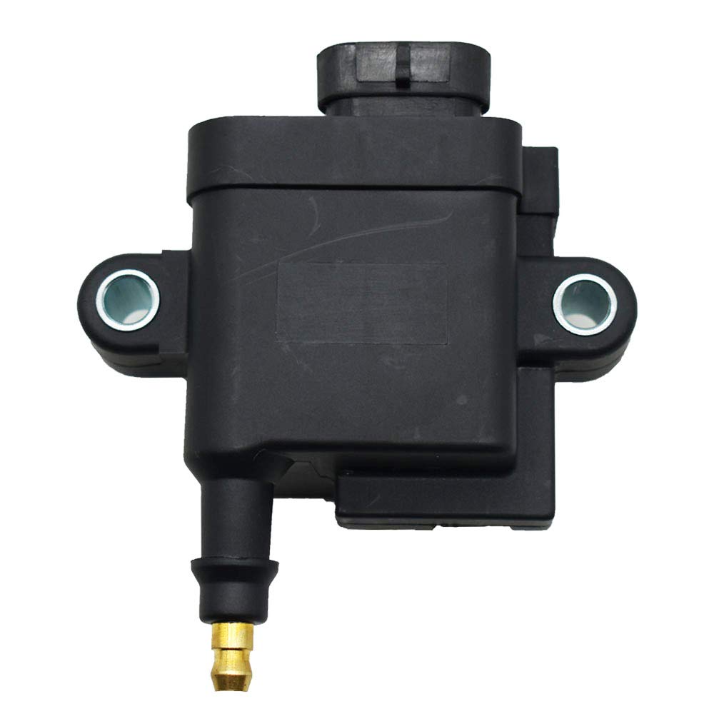 WLFINKMO ignition coil front view showing clean housing and mounting benefits