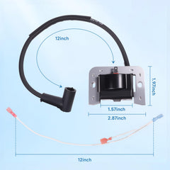 WLFINKMO ignition module close-up showing coil body and durable construction benefit
