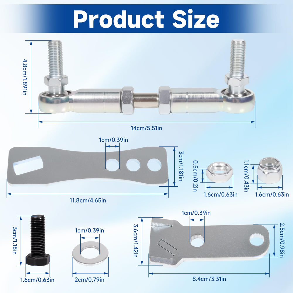 WLFINKMO linkage joint assembly clear view demonstrating precise fitment