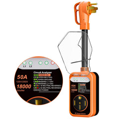 WLLNEE front view showing surge protector and analyzer for quick safety checks