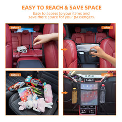 WLLWOO pocket contents organized with tablet, phone and bottle