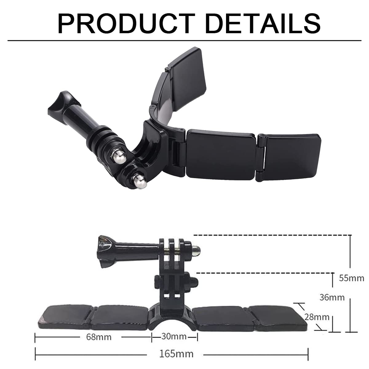 WLPREOE extension arm tilted showing easy angle adjustment