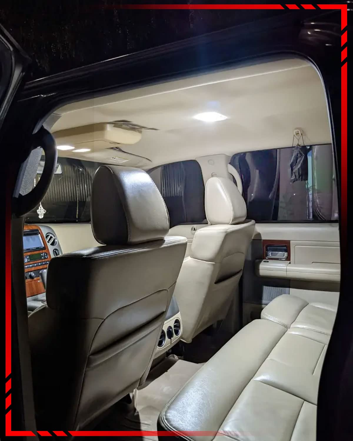WLTATBUA trunk and license lights improving cargo and plate visibility