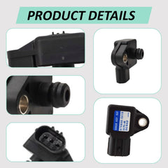 Wmeick MAP sensor next to ruler showing compact size and easy installation benefit