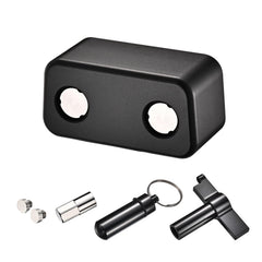 wmLzhen front view protector covering OBD2 port for strong theft deterrence