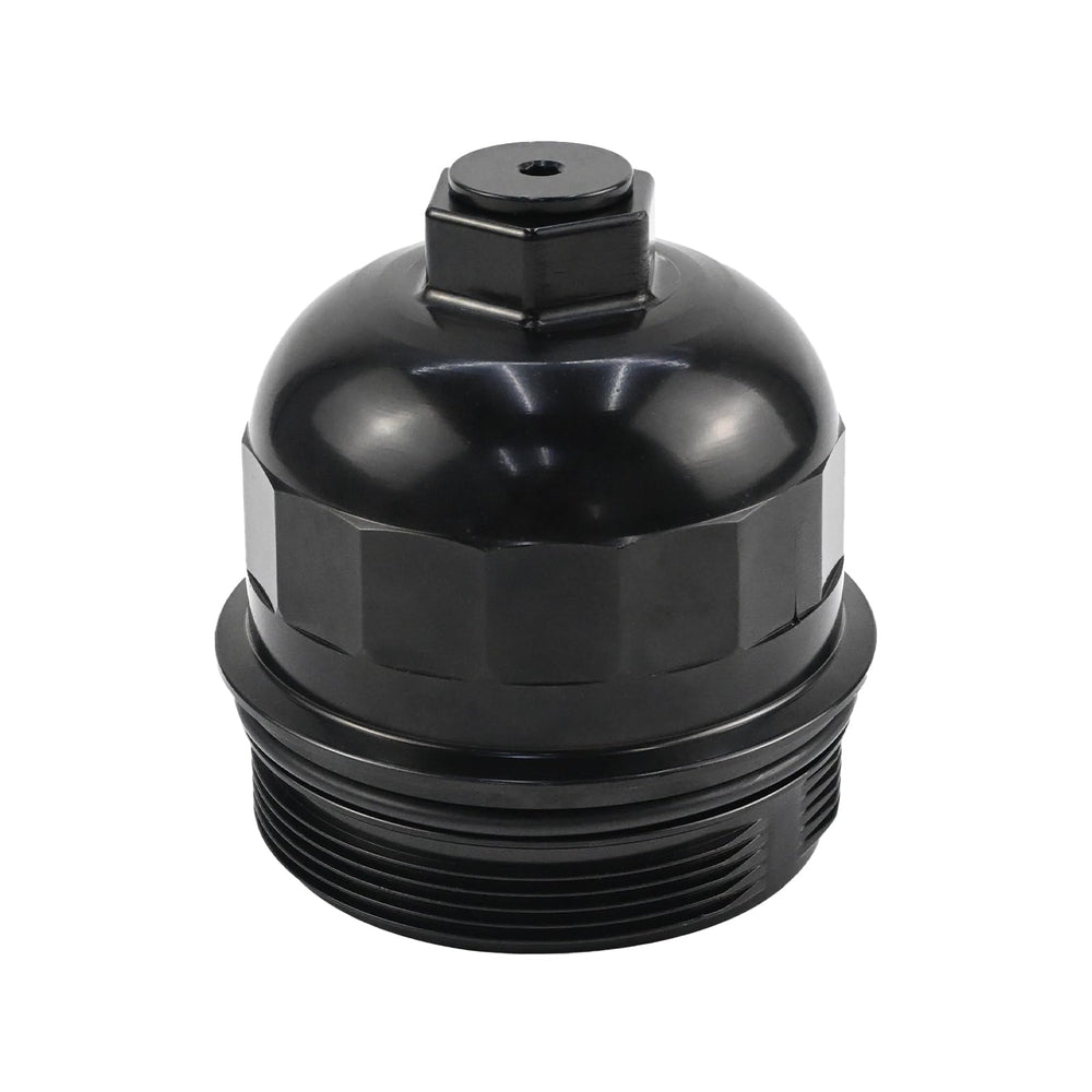 WMPARTS aluminum cap front view showing robust design and improved sealing