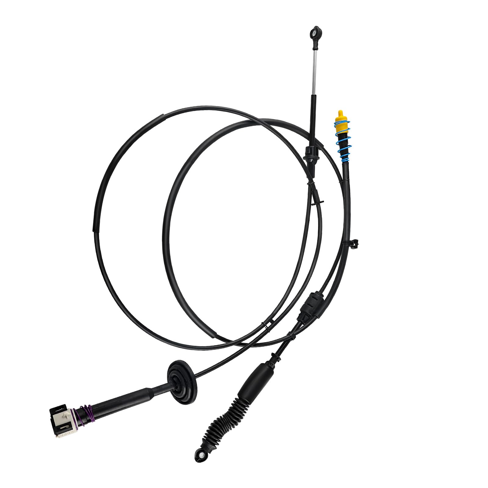 WMPHE front view of packaged shifter cable showing ready-to-install benefit