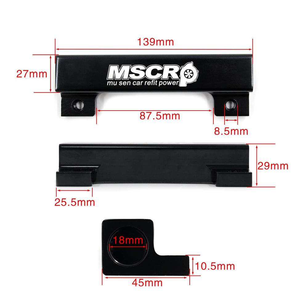 WnSEu vacuum block mounted in engine bay demonstrating tidy routing and easy access