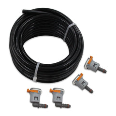 WnSEu installed under-hood showing routed fuel line and improved organization for safety