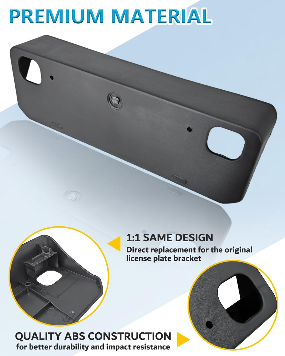Wocch screws and hardware included for quick installation benefit