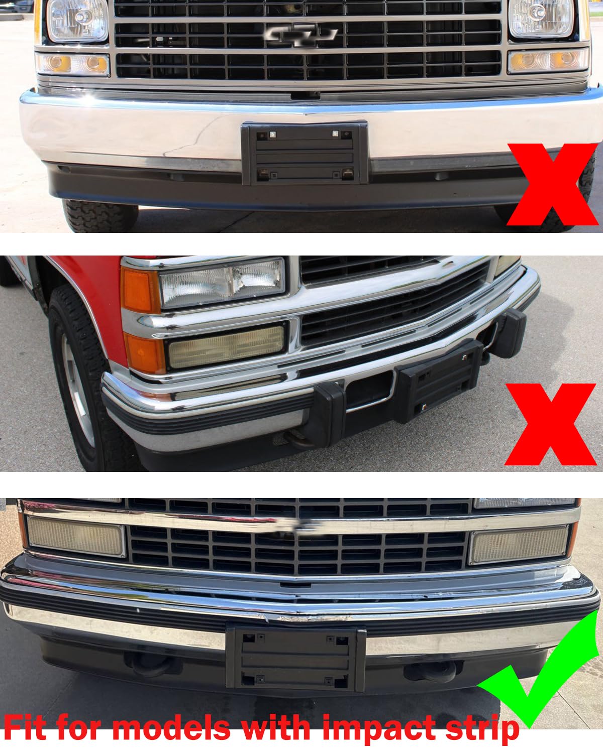 Wocch side profile showing fit with bumper impact/molding strip benefit