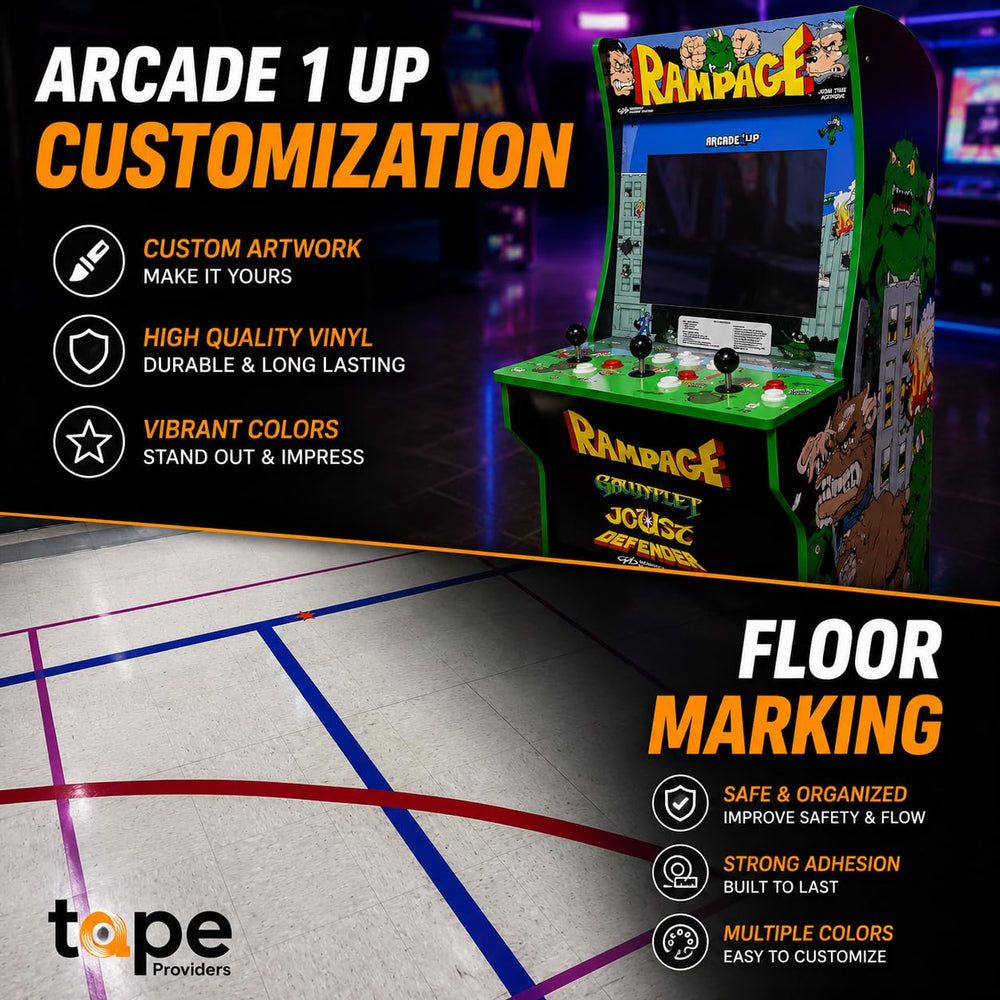 WOD Tape write-on demo with marker showing easy labeling capability