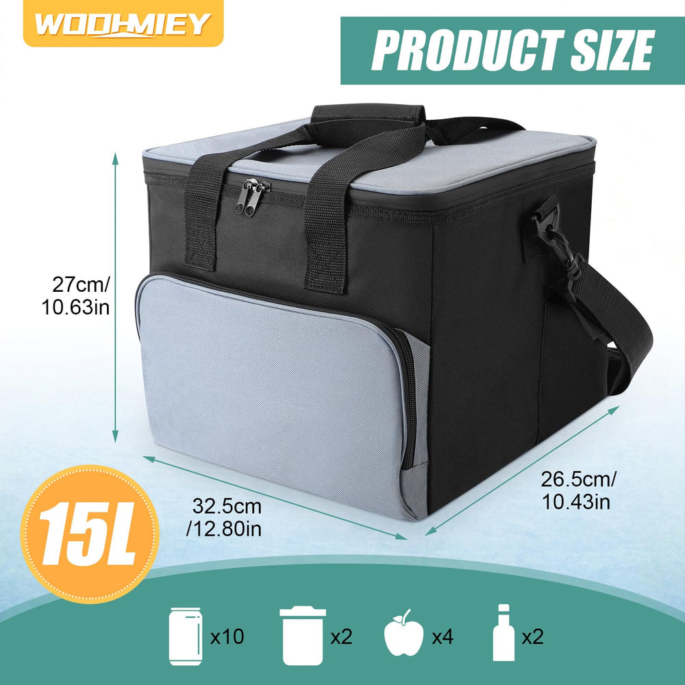 WODHMIEY side pocket and shoulder strap for hands-free carrying benefit
